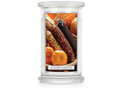 Kringle Candle Autumn Harvest vonná sviečka veľká 2-knôtová (624 g)