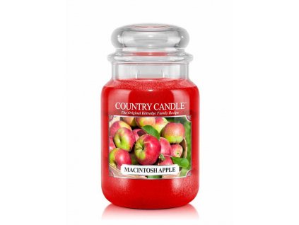 Country Candle Macintosh Apple vonná sviečka veľká 2-knôtová (652 g)