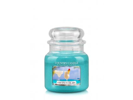 Country Candle Coconut Colada vonná sviečka stredná 2-knôtová (453 g)