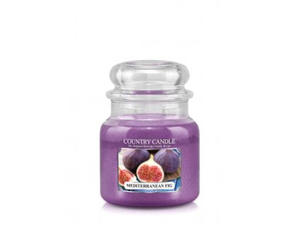 Country Candle Mediterranean Fig vonná sviečka stredná 2-knôtová (453 g)