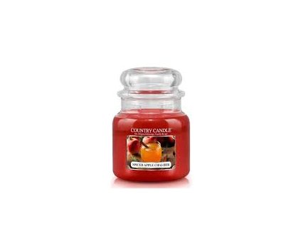Country Candle Spiced Apple Chai-der vonná sviečka stredná 2-knôtová (453 g)