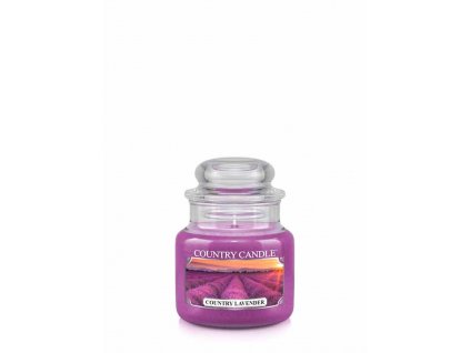 Country Candle Country Lavender vonná sviečka mini 1-knôtová (104 g)