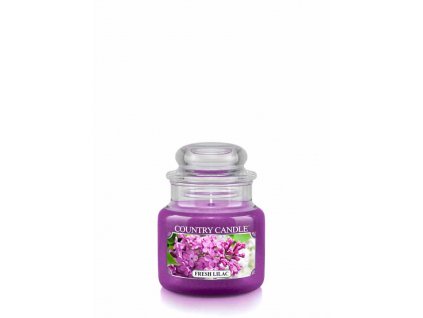 Country Candle Fresh Lilac vonná sviečka mini 1-knôtová (104 g)
