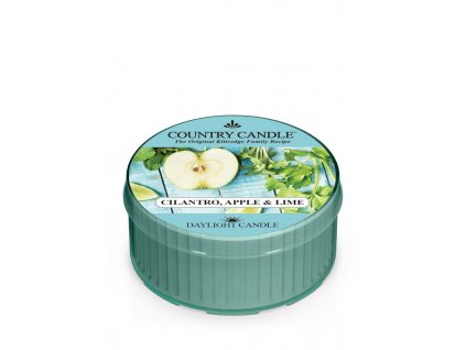 Country Candle Cilantro, Apple & Lime vonná sviečka (35 g)