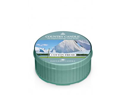 Country Candle Cotton Fresh vonná sviečka (35 g)