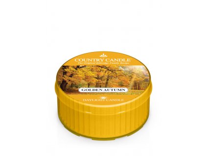 Country Candle Golden Autumn vonná sviečka (35 g)