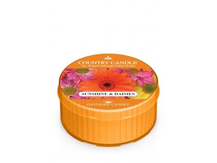 Country Candle Sunshine & Daisies vonná sviečka (35 g)