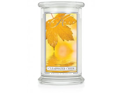 Kringle Candle Clearwater Creek vonná sviečka veľká 2-knôtová (624 g)