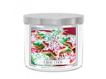 Kringle Candle TUMBLER Holiday Cookies vonná sviečka stredná 2-knôtová (411 g)