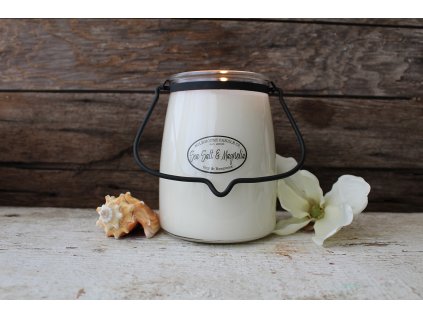 MILKHOUSE CANDLE Sea Salt & Magnolia vonná sviečka BUTTER JAR (624 g)
