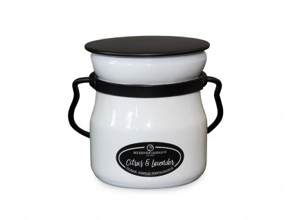MILKHOUSE CANDLE Citrus & Lavender vonná sviečka CREAM JAR (142 g)