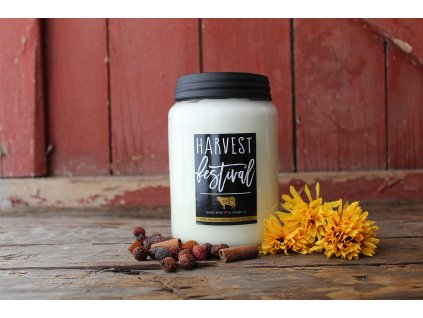 MILKHOUSE CANDLE Harvest Festival vonná sviečka Farmhouse Jar (737 g)