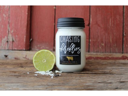 MILKHOUSE CANDLE Chasing Fireflies vonná sviečka Farmhouse Jar (368 g)