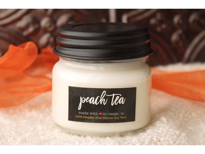 MILKHOUSE CANDLE Peach Tea vonná sviečka Farmhouse Jar (198 g)