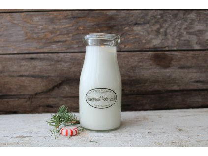 MILKHOUSE CANDLE Peppermint Pine Needle vonná sviečka MILKBOTTLE (227 g)