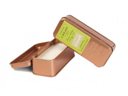 Paddywax Library Oscar Wilde 2-knôtová vonná sviečka v plechovičke (2.5 oz / 70 g)