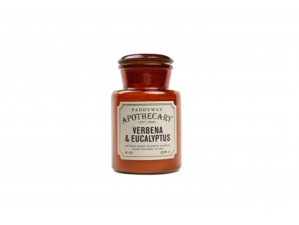Paddywax Apothecary VERBENA & EUCALYPTUS vonná sviečka (8oz / 226g)