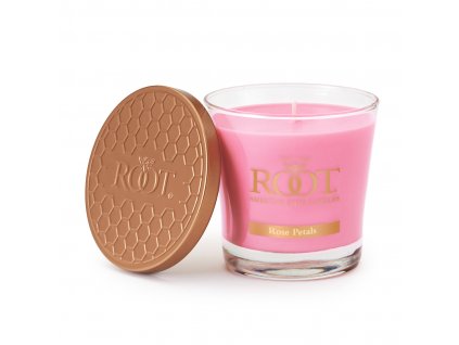 ROOT CANDLES Veriglass Small Rose Petal