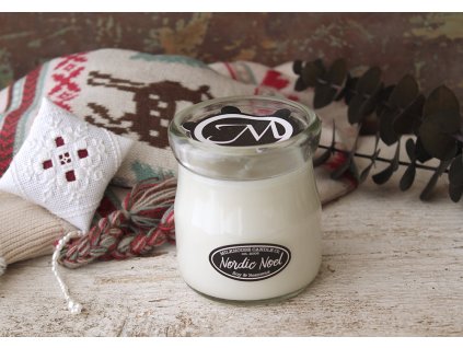 MILKHOUSE CANDLE Nordic Noel vonná sviečka CREAM JAR (142 g)