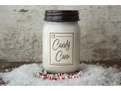 MILKHOUSE CANDLE Candy Cane vonná sviečka Farmhouse Jar (368 g)