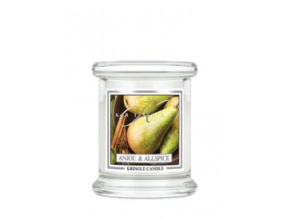 Kringle Candle Anjou & Allspice vonná sviečka mini 1-knôtová (127 g)