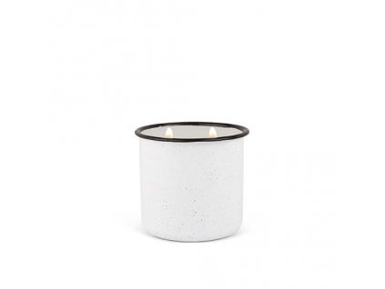 Paddywax Alpine WHITE WHITE WOODS & MINT ENAMELWARE (9.5oz / 269g)