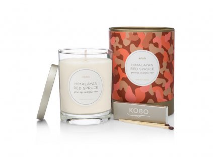 KOBO Camo Himalayan Red Spruce Candle vonná sviečka (11oz / 312g)