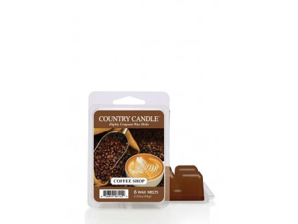 Country Candle Coffee Shop vonný vosk (64 g)