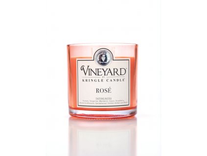 Kringle Candle VINEYARD  Rose vonná sviečka 4-knôtová (737 g)