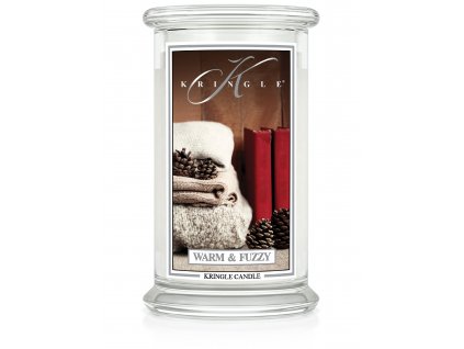 Kringle Candle Warm & Fuzzy  vonná sviečka veľká 2-knôtová (624 g)