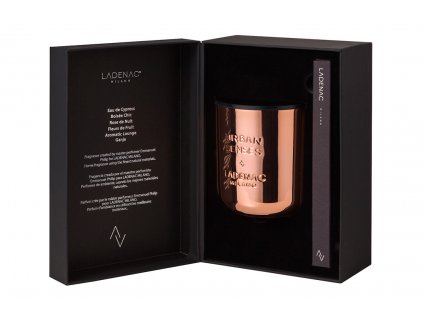 LADENAC Urban Senses Rose de Nuit vonná sviečka (500 g) v darčekovom balení