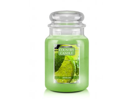 Country Candle Sparkling vonná sviečka veľká 2-knôtová (652 g)