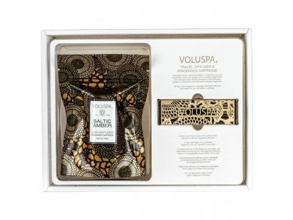 Voluspa Travel Diffuser Baltic Amber - vôňa do auta
