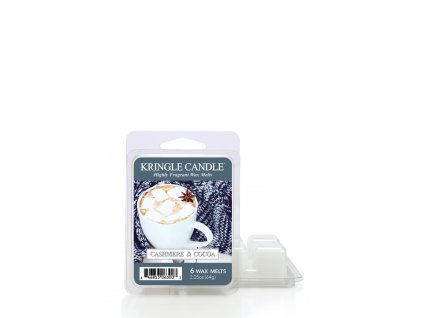 Kringle Candle Cashmere & Cocoa vonný vosk (64 g)