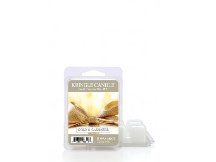 Kringle Candle Gold & Cashmere vonný vosk (64 g)
