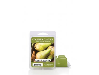 Country Candle Anjou & Allspice vonný vosk (64 g)