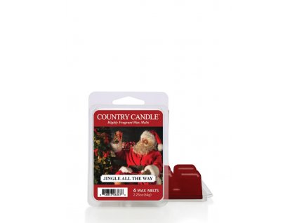 Country Candle Jingle All the Way vonný vosk (64 g)