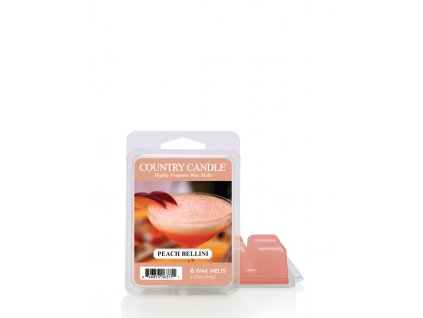 Country Candle Peach Bellini vonný vosk (64 g)