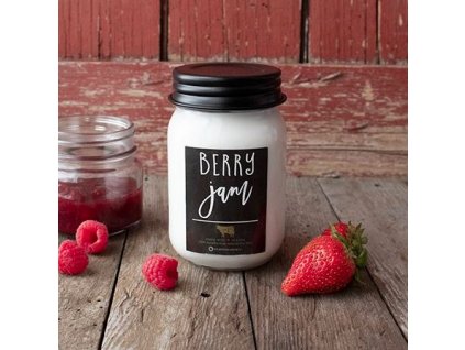 MILKHOUSE CANDLE Berry Jam vonná sviečka Farmhouse Jar (368 g)