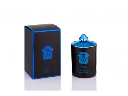 Vila Hermanos Tribal Senses TIKI modrá vonná sviečka 200g