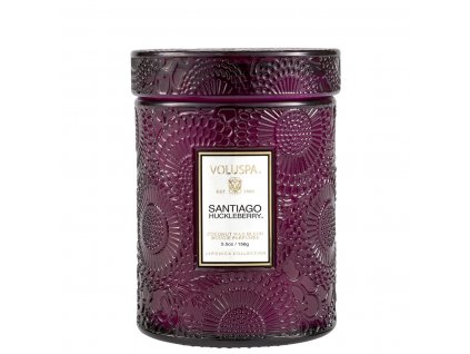 Voluspa Japonica Santiago Huckleberry Small Jar vonná sviečka (5.5oz / 156g)