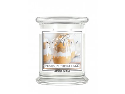Kringle Candle Pumpkin Cheesecake vonná sviečka stredná 2-knôtová (411 g)