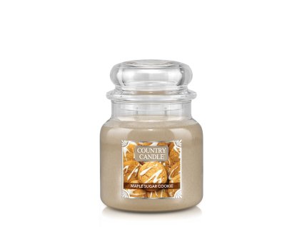 Country Candle Maple Sugar Cookie vonná sviečka stredná 2-knôtová (453 g)
