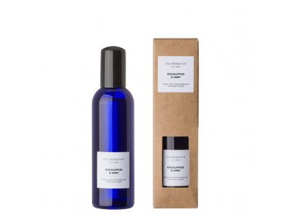 Vila Hermanos Apothecary Cobalt Blue Eucalyptus & Mint bytový sprej 100 ml