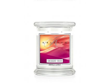 Kringle Candle Desert Oud vonná sviečka stredná 2-knôtová (411 g)