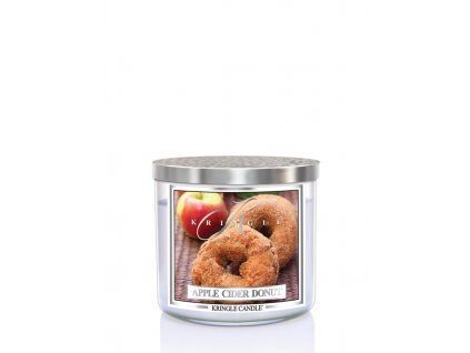 Kringle Candle TUMBLER Apple Cider Donut 3-knôtová vonná sviečka 411g
