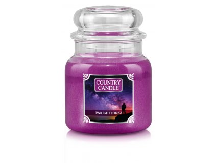 Country Candle Twilight Tonka vonná sviečka stredná 2-knôtová (453 g)