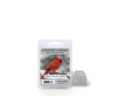 Country Candle First Fallen Snow vonný vosk (64 g)