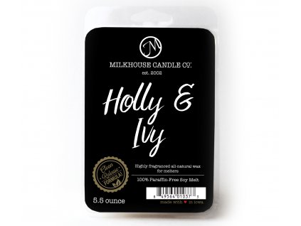 MILKHOUSE CANDLE Holly & Ivy vonný vosk 155g