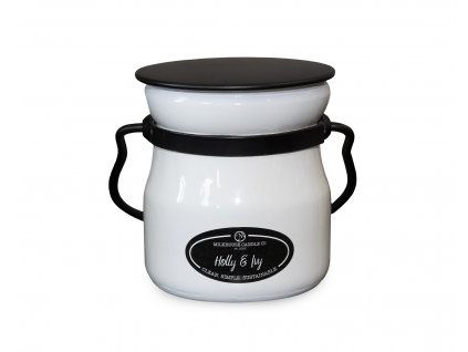 MILKHOUSE CANDLE Holly & Ivy vonná sviečka CREAM JAR (142 g)